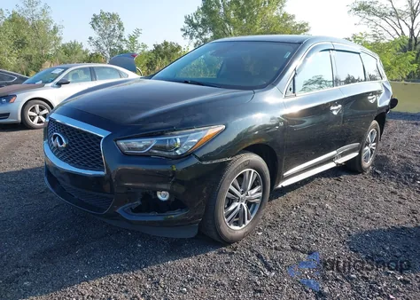 2020 Infiniti Qx60 Pure Awd z USA, uszkodzony, nr VIN 5N1DL0MM1LC531373